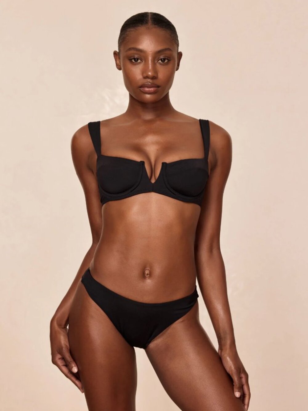 Monday Swimwear Byron Bottom- Black L